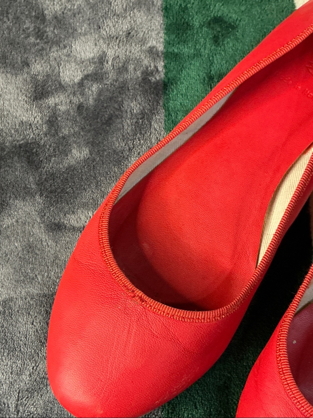 J. Crew Red Ballet Flats - Picture 12 of 14